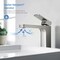 Kibi Blaze-T Single Handle Bathroom Vessel Sink Faucet with Pop Up Drain C-KBF1018BN-KPW101BN - alternate 4